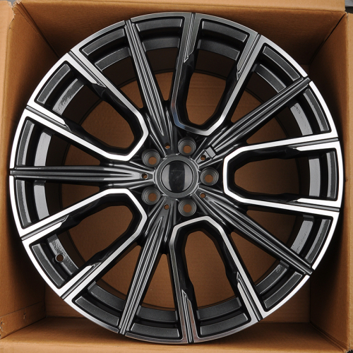 Powcan BK5836 8.5x20/5x112 D66.6 ET25 Dark GMF (передняя ось)