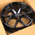 Tisli Hyperion H 8.5x19/5x108 D65.1 ET42 Black Face Machined With Black Coat Tisli Hyperion H 8.5x19/5x108 D65.1 ET42 Black Face Machined With Black Coat
