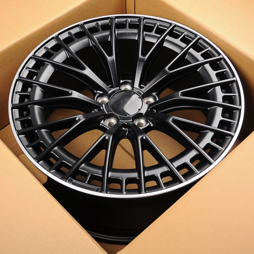 IWheel IVF-3399 9.5x19/5x112 D66.5 ET43 Matt Black Machined Lip (задняя ось)
