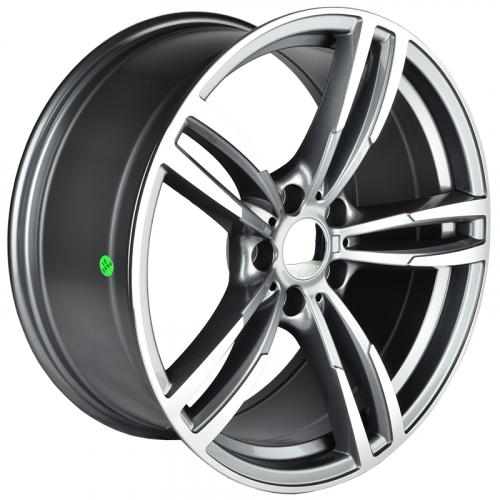 Powcan BK855 8.5x18/5x120 D72.56 ET30 Gun Polish