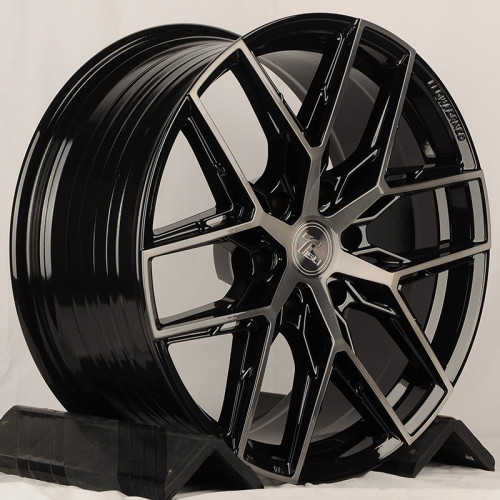 Tisli Raptor C 9.0x20/6x139.7 D106.1 ET20 Gloss Black with Dark Tint