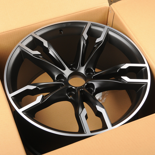 Powcan BK5255 8.5x19/5x120 D72.6 ET35 Half Matt Black With Machined Face