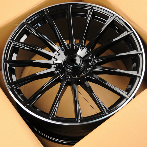 Koko Kuture 0396 9.0x20/5x112 D66.6 ET34 Gloss Black With Lip Polish (в круг)