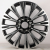Anzoo H026D 8.5x20/6x139.7 D78.1 ET35 Black Machine Face Anzoo H026D 8.5x20/6x139.7 D78.1 ET35 Black Machine Face