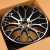 KoKo Kuture FF187 8.5x20/5x112 D66.45 ET35  Gloss Black Face (передняя ось)