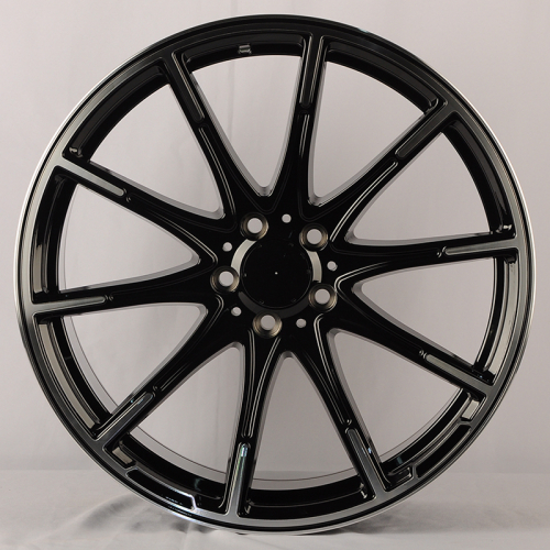KoKo Kuture 1117 8.5x20/5x112 D66.6 ET35 Gloss Black with Lip Polish (передняя ось)