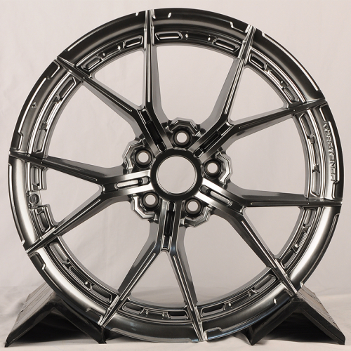 KoKo Kuture FF579 8.0x18/5x112 D66.45 ET38 Titanium Silver