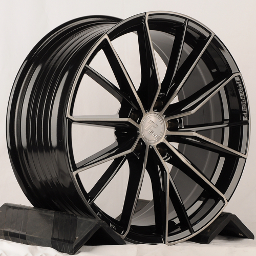 Tisli Galaxy D 10.0x20/5x112 D66.6 ET40 Gloss Black with Dark Tint (задняя ось)