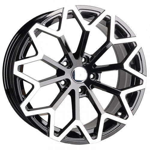 Makstton MST 666 8.5x18/5x120 D72.6 ET35 Black Polish Lip