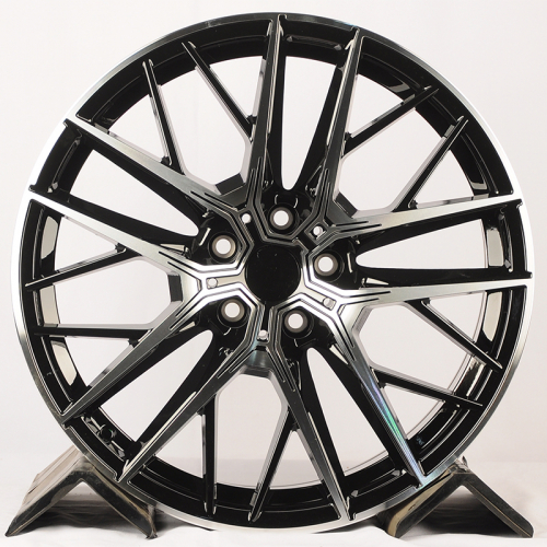 HMD 4155 8.0x18/5x112 D66.6 ET47 Black Machine Face (в круг)