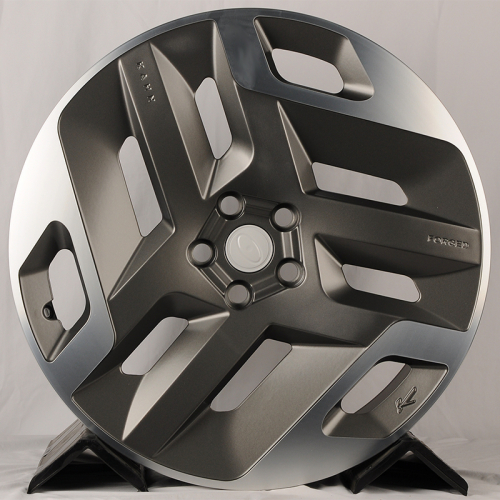 KoKo Kuture 0371 9.5x22/5x120 D72.6 ET45 Satin Grey Machined Face (пресс-шайба)