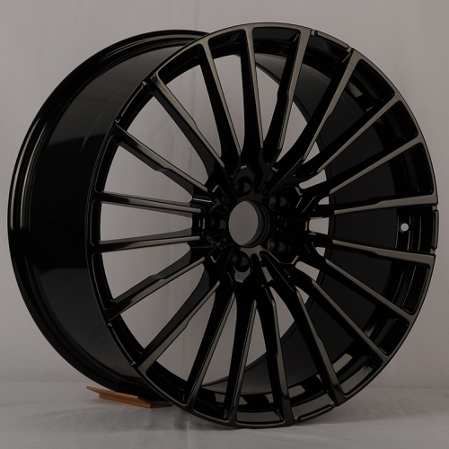 KoKo Kuture 0419 8.5x21/5x112 D66.6 ET25 Gloss Black (передняя ось)
