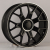 Powcan Y1188 9.5x20/5x112 D66.6 ET38 Black Matt with Lip Polish (задняя ось)