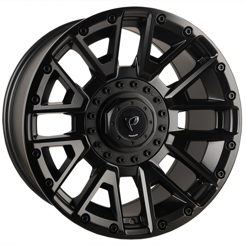 Powcan BK5821 10.0x20/10x127/139.7 D77.8 ET0 BLACK MATT