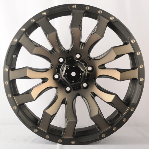 Koko Kuture 0215 9.0x20/6x139.7 D106 ET10 Satin Black Machined With Dark Tinted Clear