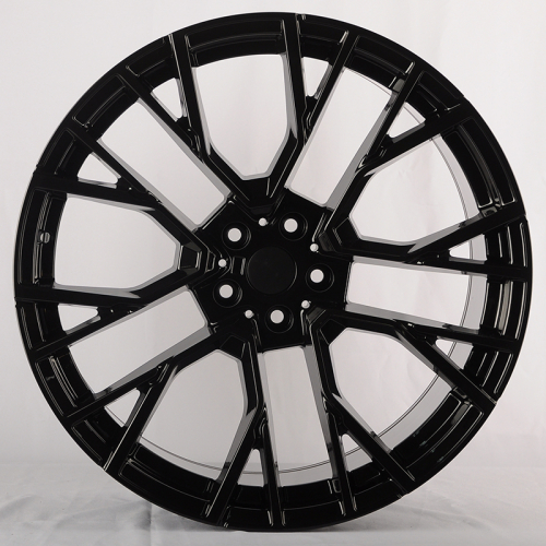 Powcan BK5769 9.5x22/5x112 D66.6 ET32 Gloss Black (передняя ось)