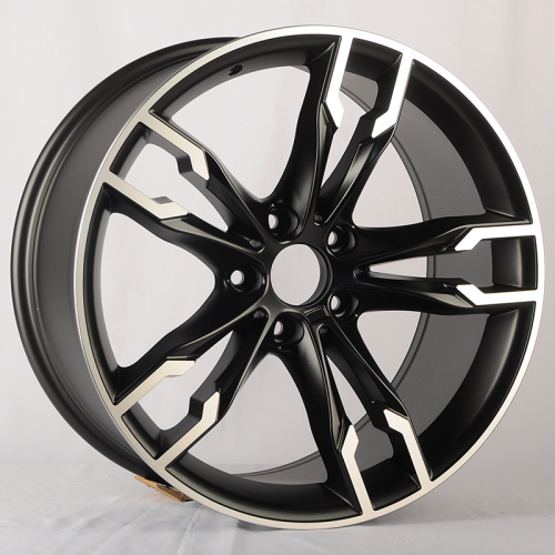 Powcan BK5255 9.5x19/5x120 D72.6 ET40 Half Matt Black With Machined Face