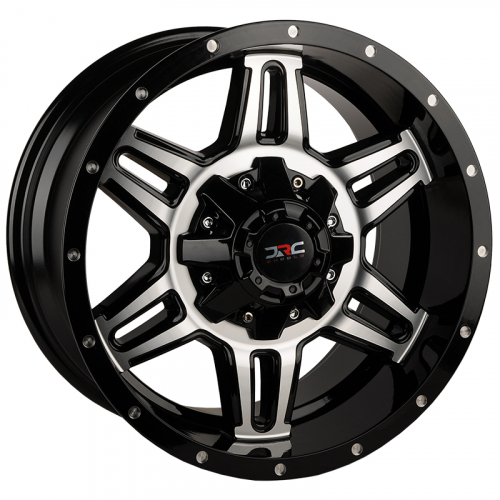 Luistone L9051 9.0x17/12x135/139.7 D110.5 ET12 Machined Face+Milling holes 