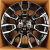 Luistone L2711 9.5x21/5x112 D66.6 ET37 BKF (передняя ось) Luistone L2711 9.5x21/5x112 D66.6 ET37 BKF (передняя ось)