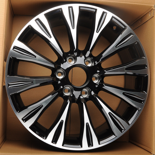 Anzoo H026D 8.5x20/6x139.7 D78.1 ET35 Black Machine Face