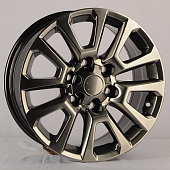 Диски H843F Anzoo H843F 7.5x17/6x139.7 D106.1 ET25 Gloss Black (Пресс-шайба)