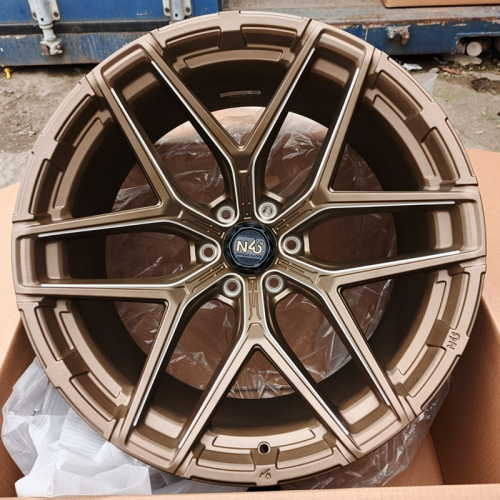 Makstton N40-FF-FK07RK 12.0x22/6x139.7 D100.1 ET-50 Matte Bronze+Milling Windows