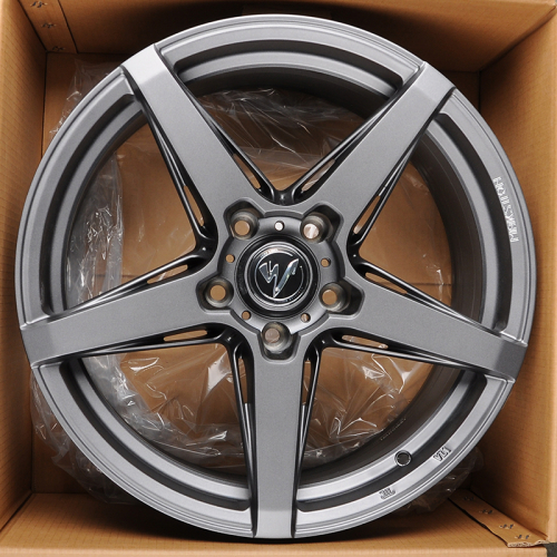 Makstton MST DEMON 716 9.5x18/5x120 D72.6 ET35 Matte Steel Gray with Milling