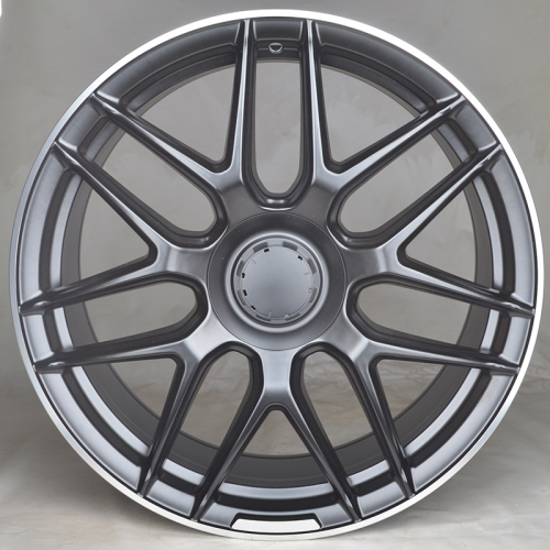 Ivision Wheel NW762B 8.5x20/5x112 D66.6 ET38 Satin Black / Machined Lip (в круг)