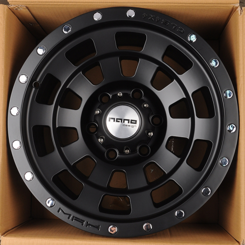 Powcan BK5186 8.5x16/6x139.7 D110 ET-15 Matte Black