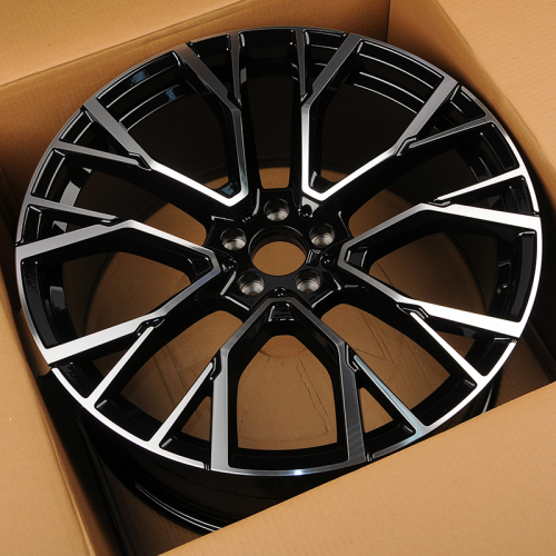 Powcan BK5769 10.5x20/5x112 D66.5 ET40 Black Polish (задняя ось) (Уцененный товар)