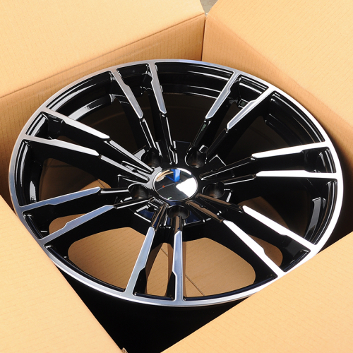 Powcan BK5396 8.5x18/5x120 D72.56 ET30 Black Machined Face+Powder Coat (в круг)