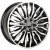 Ivision Wheel D1490 7.5x18/5x112 D66.6 ET52 BKF