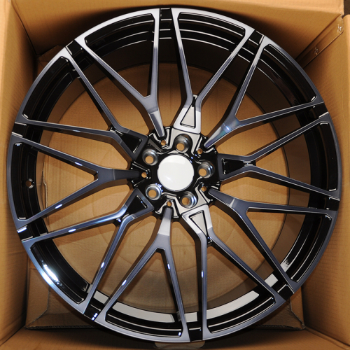 KoKo Kuture 0295 10.5x21/5x112 D66.6 ET43 BKF black clear (MB-B) (задняя ось)