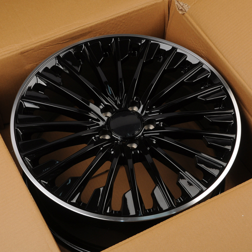 Anzoo H3062F 9.0x18/5x112 D66.5 ET45 Black Machine Lip (задняя ось)
