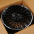Anzoo H3062F 9.0x18/5x112 D66.5 ET45 Black Machine Lip (задняя ось)