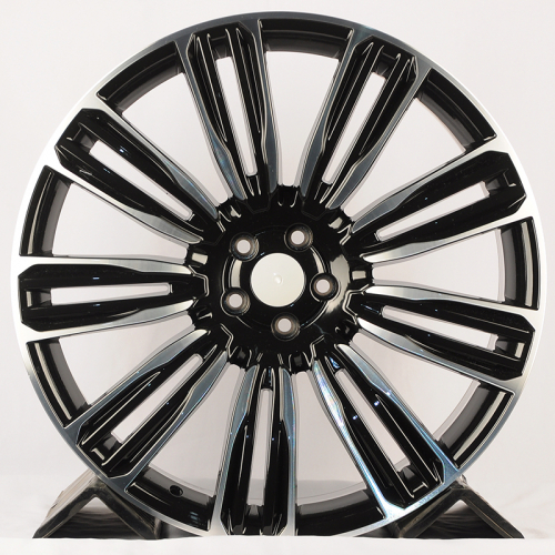 KoKo Kuture D9011 9.5x22/5x108 D63.3 ET45 Black Machined Face
