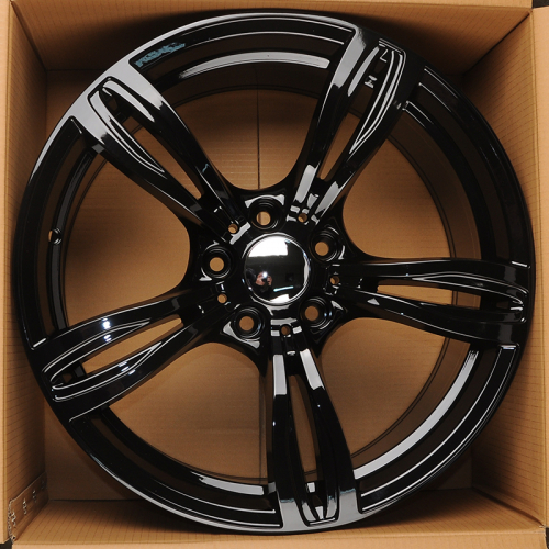 Powcan BK5728 8.5x19/5x120 D72.6 ET30 Black (передняя ось)