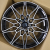KoKo Kuture 0293 8.5x19/5x112 D66.6 ET25 Gloss Black / Machined (передняя ось)