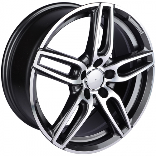 Powcan BK5434 8.0x18/5x112 D66.6 ET38 GMF (в круг)