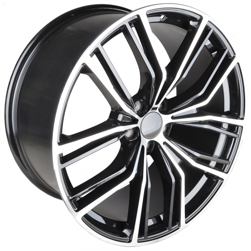 Ivision Wheel NW5059 11.0x21/5x112 D66.6 ET40 Black Face Machined (задняя ось)