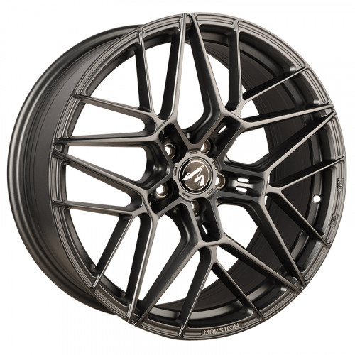 Makstton MST FISSION 718 7.5x17/5x112 D66.56 ET35 Matte Steel Gray with Milling