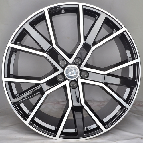 Powcan BK5131 9.5x22/5x112 D66.6 ET28 Black Machined