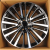 HMD 4237 8.5x20/5x120 D65.1 ET43 Black Machine Face