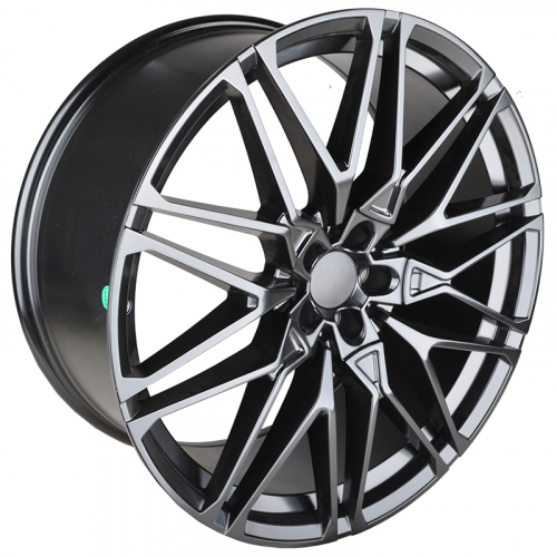 Ivision Wheel NW5063 10.0x22/5x112 D66.6 ET39 Full Satin Black (передняя ось)