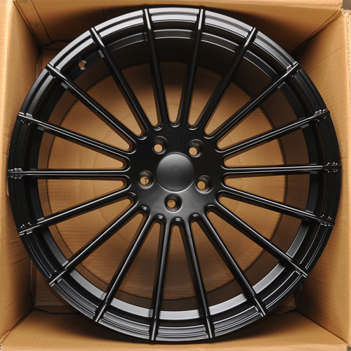 KoKo Kuture 0124 10x21/5x112 D66.6 ET35 Black Matt (передняя ось)