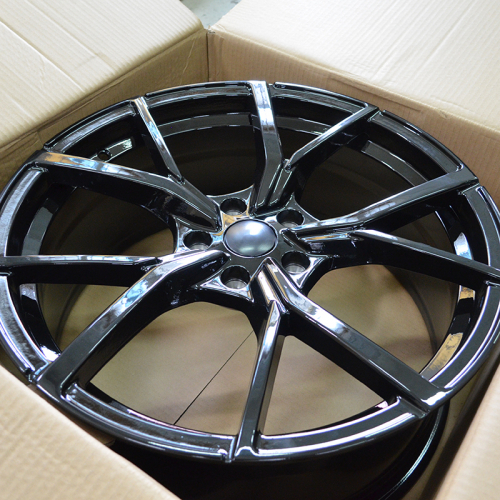 KoKo Kuture 5499 8.0x19/5x112 D57.1 ET45 Gloss Black Painted