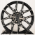 Tisli Raptor C 9.0x20/6x139.7 D106.1 ET20 Gloss Black with Dark Tint