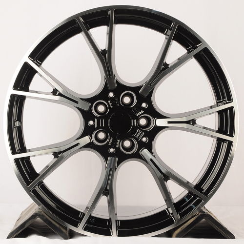 HMD 4088 8.5x20/5x112 D66.6 ET25 Black Machine Face (передняя ось)