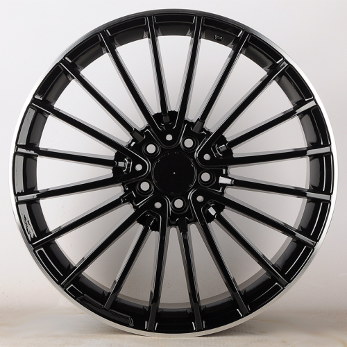 KoKo Kuture 0235 8.5x19/5x112 D66.56 ET36 Piano BLK Machined Lip (передняя ось)