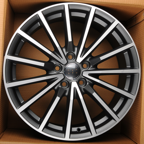 Powcan 5246 8.5x19/5x112 D66.6 ET30 Matt Dark GMF(Matt KSH4)